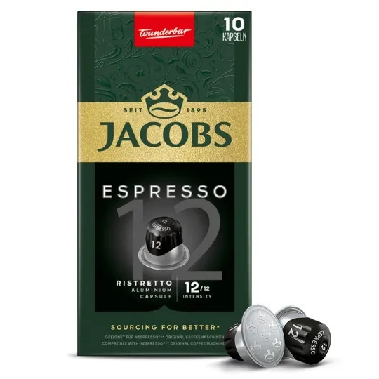 Kapsułki Jacobs Espresso 12 Ristretto 10szt.