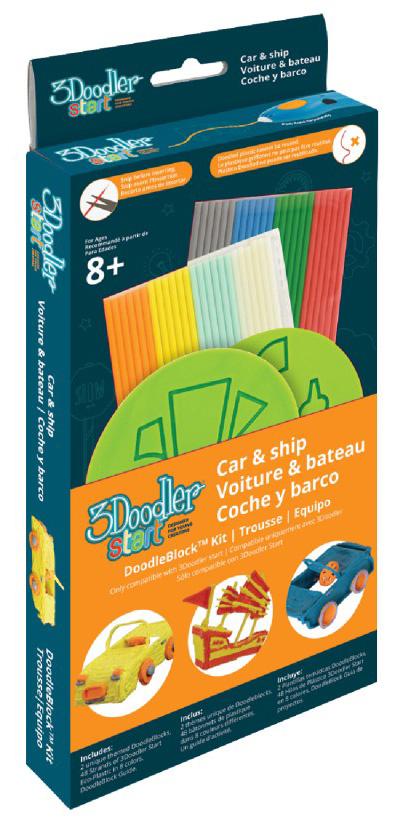 3Doodler DBKVY - szablon pojazdy