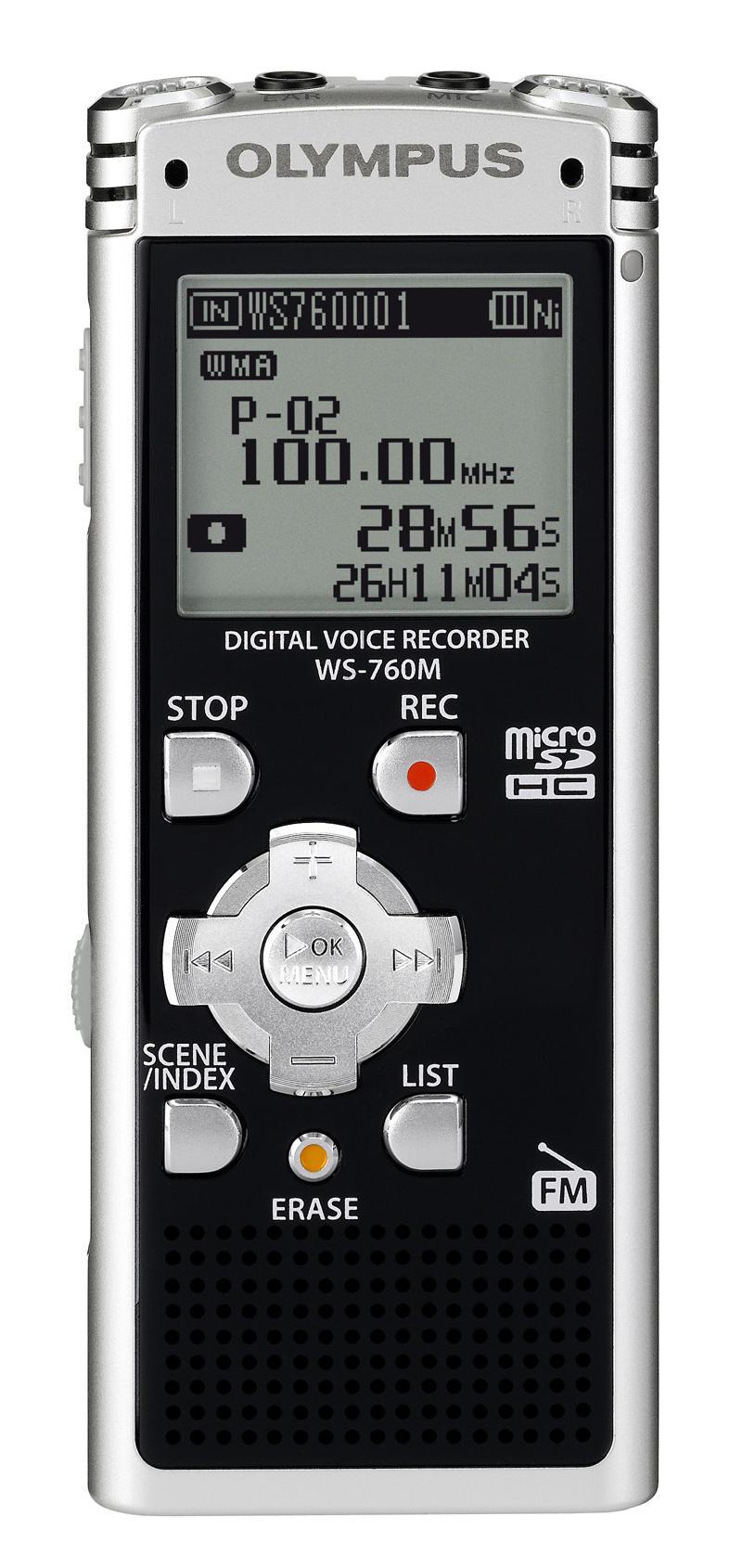 Dyktafon Olympus WS-760M (czarny)