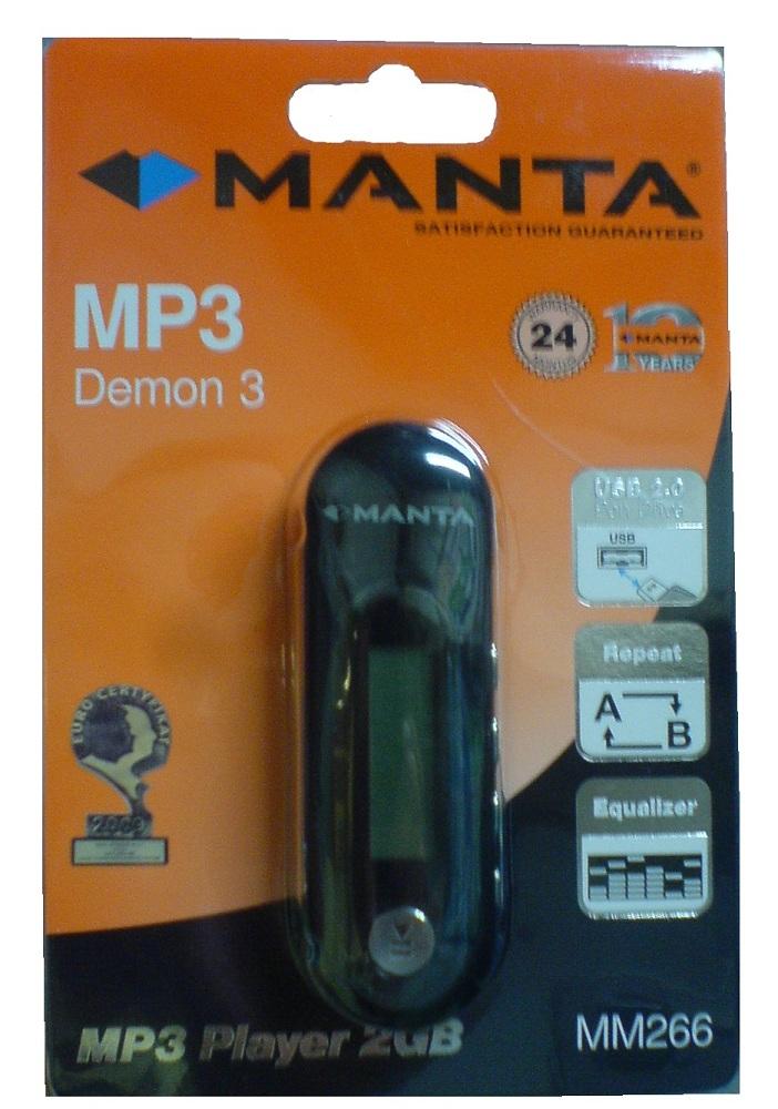 Odtwarzacz MP3 Manta MM-266 2GB
