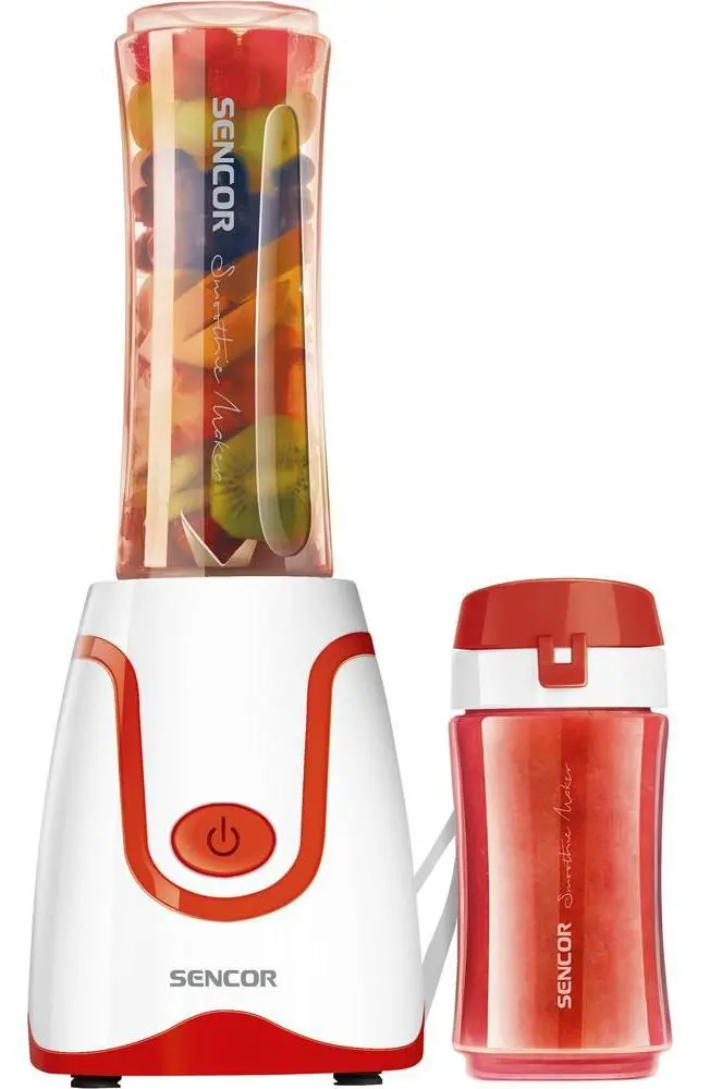 Blender kielichowy Sencor SBL 2214RD 0,6l 2 butelki
