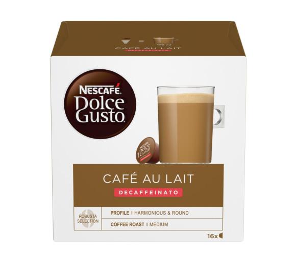kawa z mlekiem Nescafe Dolce Gusto Cafe au lait Decaffeinato