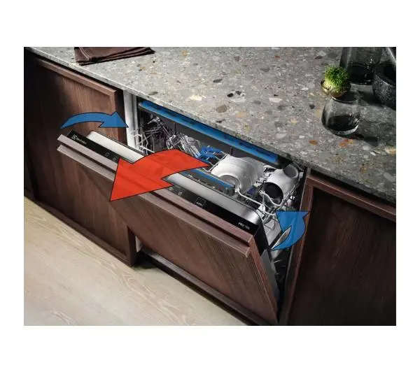 Electrolux 600 SatelliteClean EEM48221L 59,6cm Automatyczne otwieranie drzwi Szuflada na sztućce - Kup na Raty - RRSO 0%