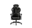 Fotel Diablo Chairs X-Ray 2.0 Normal Size Gamingowy do 136kg Skóra ECO Czarno-szary