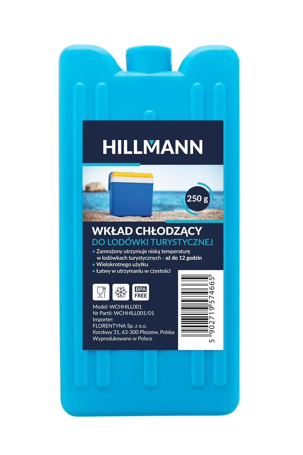 Wkład do lodówki turystycznej HILLMANN WCHHILL001 250g