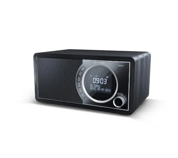 Sharp DR-450 Radio FM DAB+ Bluetooth Czarny
