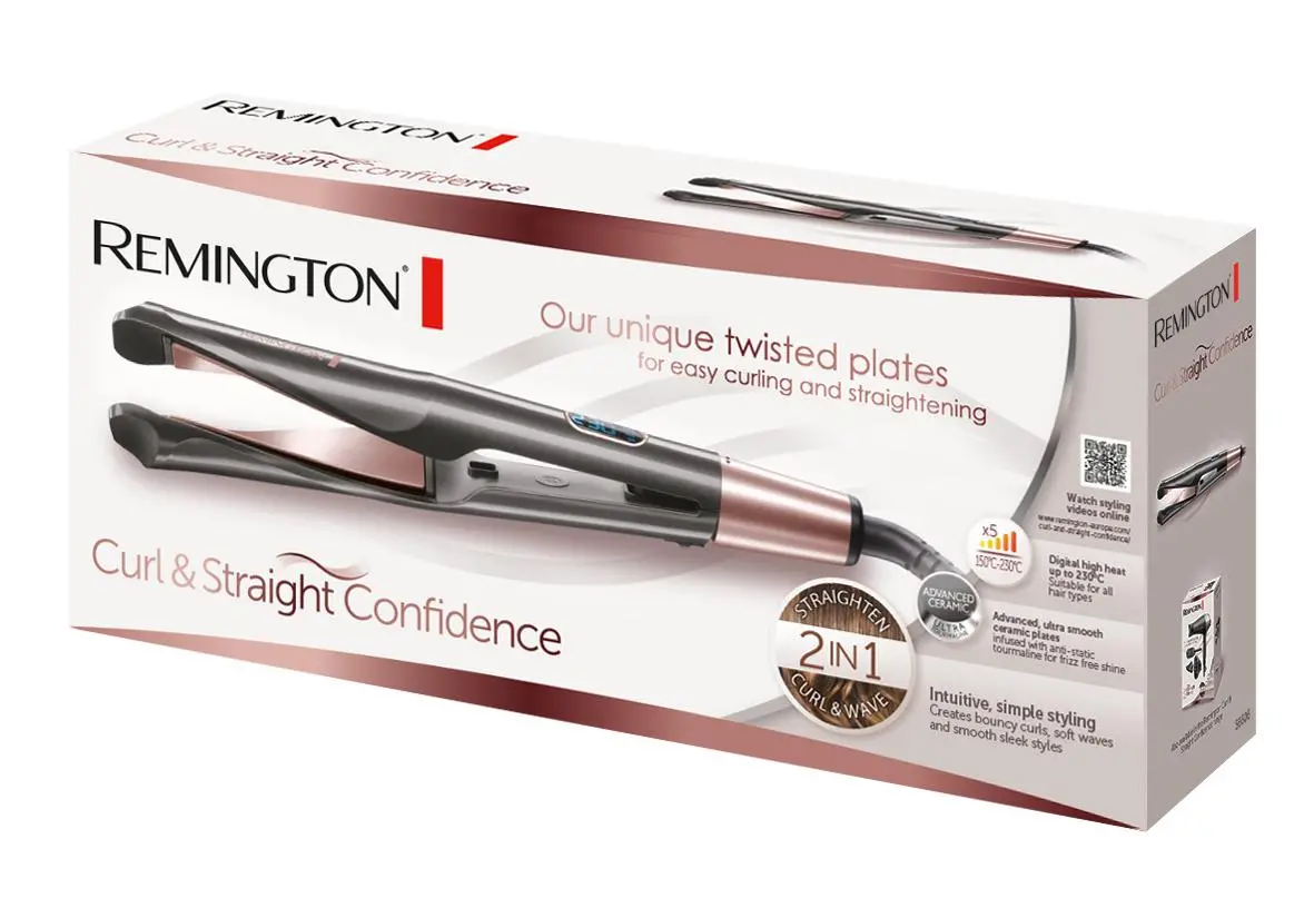 Prostownica Remington S6606 Curl & Straight Confidence
