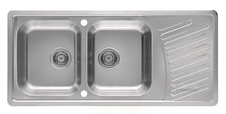 Zlewozmywak Alveus Elegant 70 1009386 Stalowy Satyna