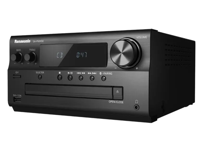 Wieża Panasonic SC-PMX90 120W Bluetooth Radio FM Czarny