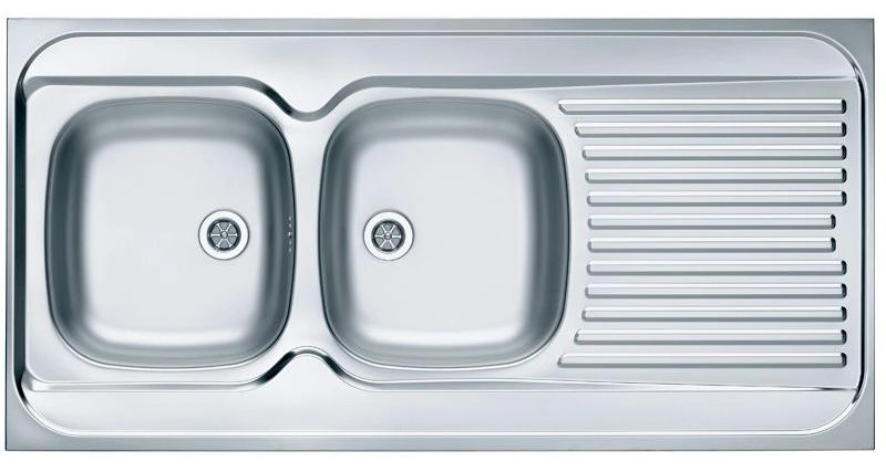 Zlewozmywak Alveus Classic 100 1008990 (len) komora z lewej strony