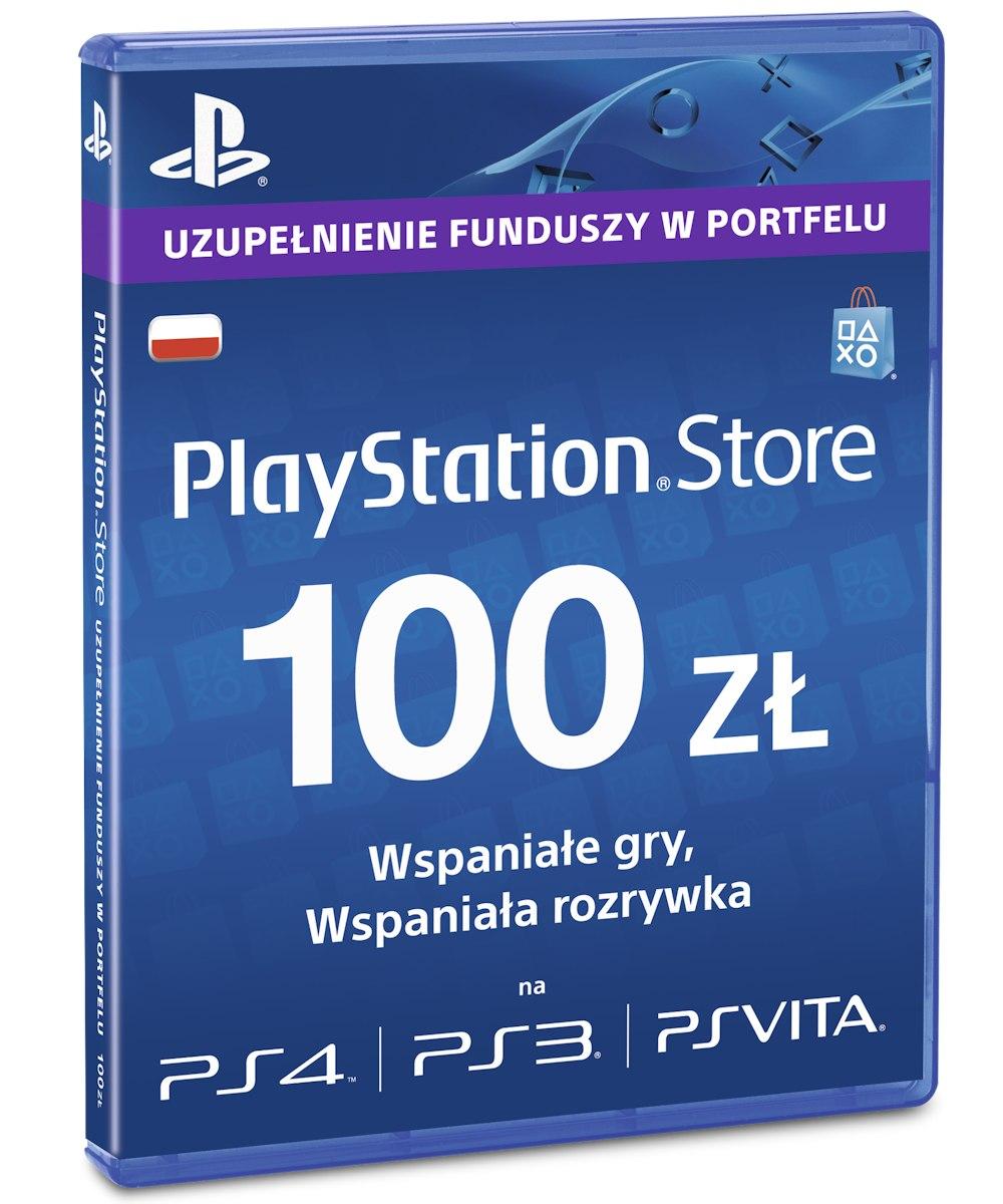 Sony Doładowanie PlayStation Network 100 zł