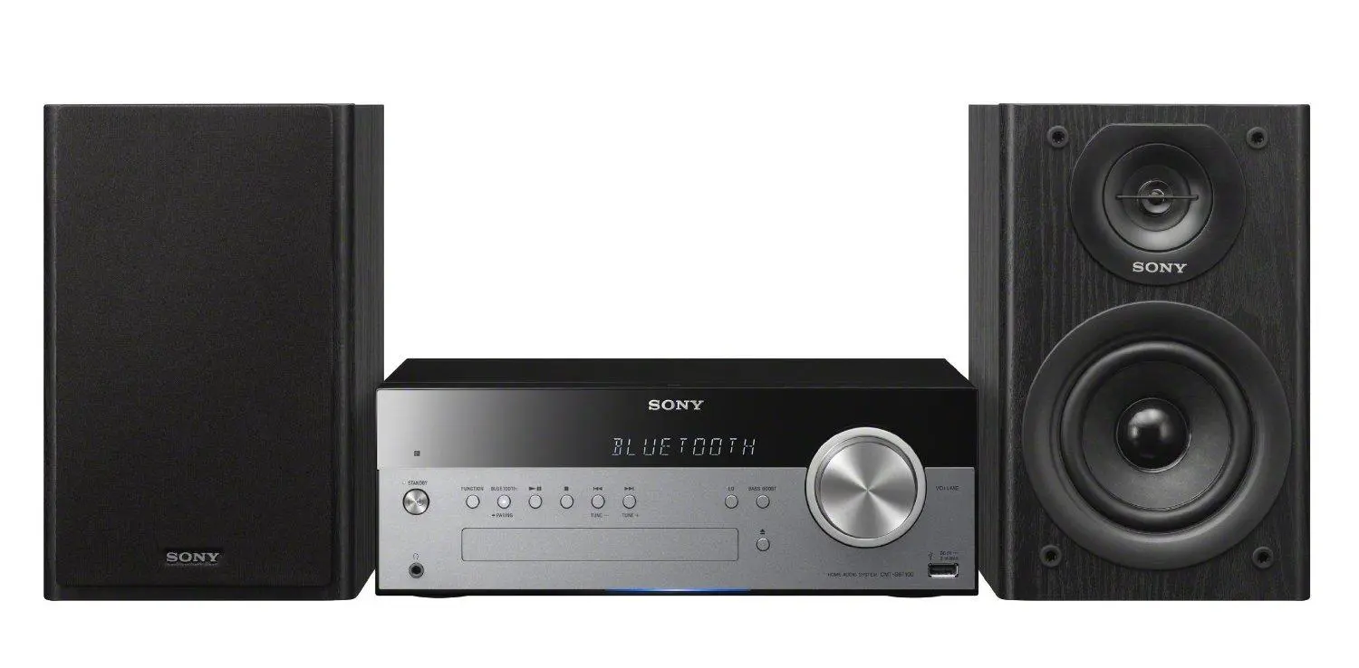 Wieża Sony CMT-SBT100  50W Bluetooth Radio FM Czarny