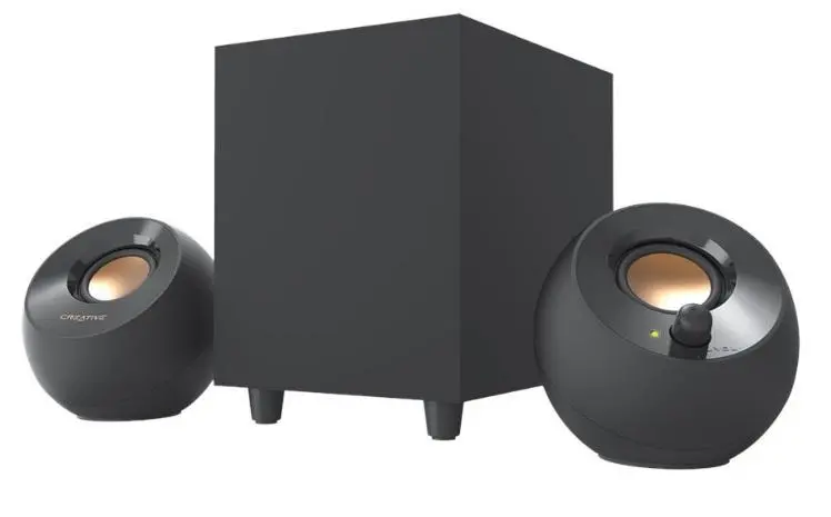 Głośniki Creative Pebble Plus 2.1 Czarny