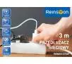 Przedłużacz Reinston EPRZ019 3 gniazda 3m Biały