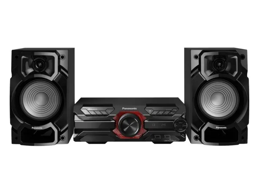 Power Audio Panasonic SC-AKX320 450W Bluetooth Radio FM Czarny