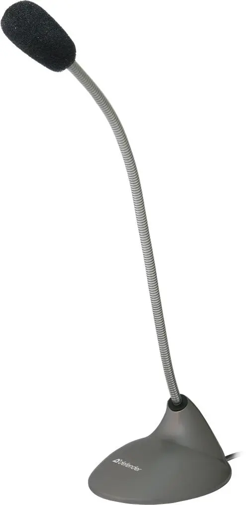 Mikrofon Defender MIC-111 Przewodowy Pojemnościowy Srebrny