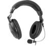 Słuchawki przewodowe z mikrofonem Defender Orpheus HN-898 Nauszne Czarny