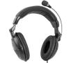 Słuchawki przewodowe z mikrofonem Defender Orpheus HN-898 Nauszne Czarny