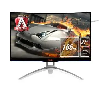Monitor AOC AGON AG272FCX6 27" Full HD MVA 165Hz 1ms Zakrzywiony Gamingowy