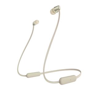 Słuchawki bezprzewodowe Sony WI-C310 Dokanałowe Bluetooth 5.0 Złoty