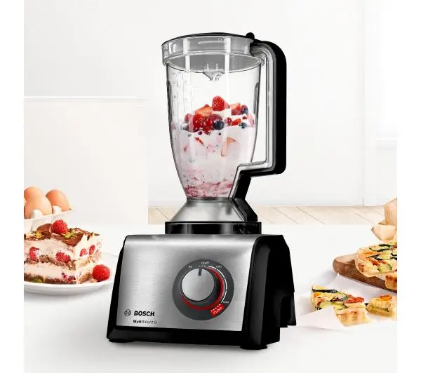 Bosch MultiTalent 8 MC812M865 1250W Przystawka do krojenia w kostkę Blender kielichowy - Kup na Raty - RRSO 0%