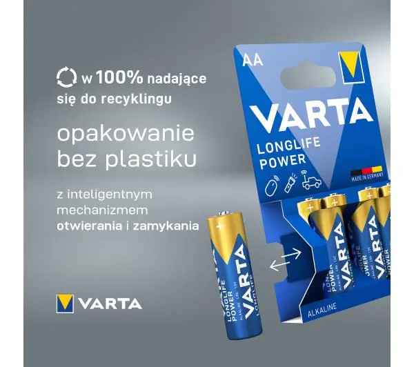 VARTA AA Longlife Power 4szt.