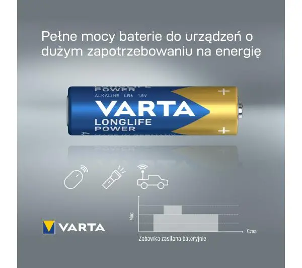 VARTA AA Longlife Power 4szt.