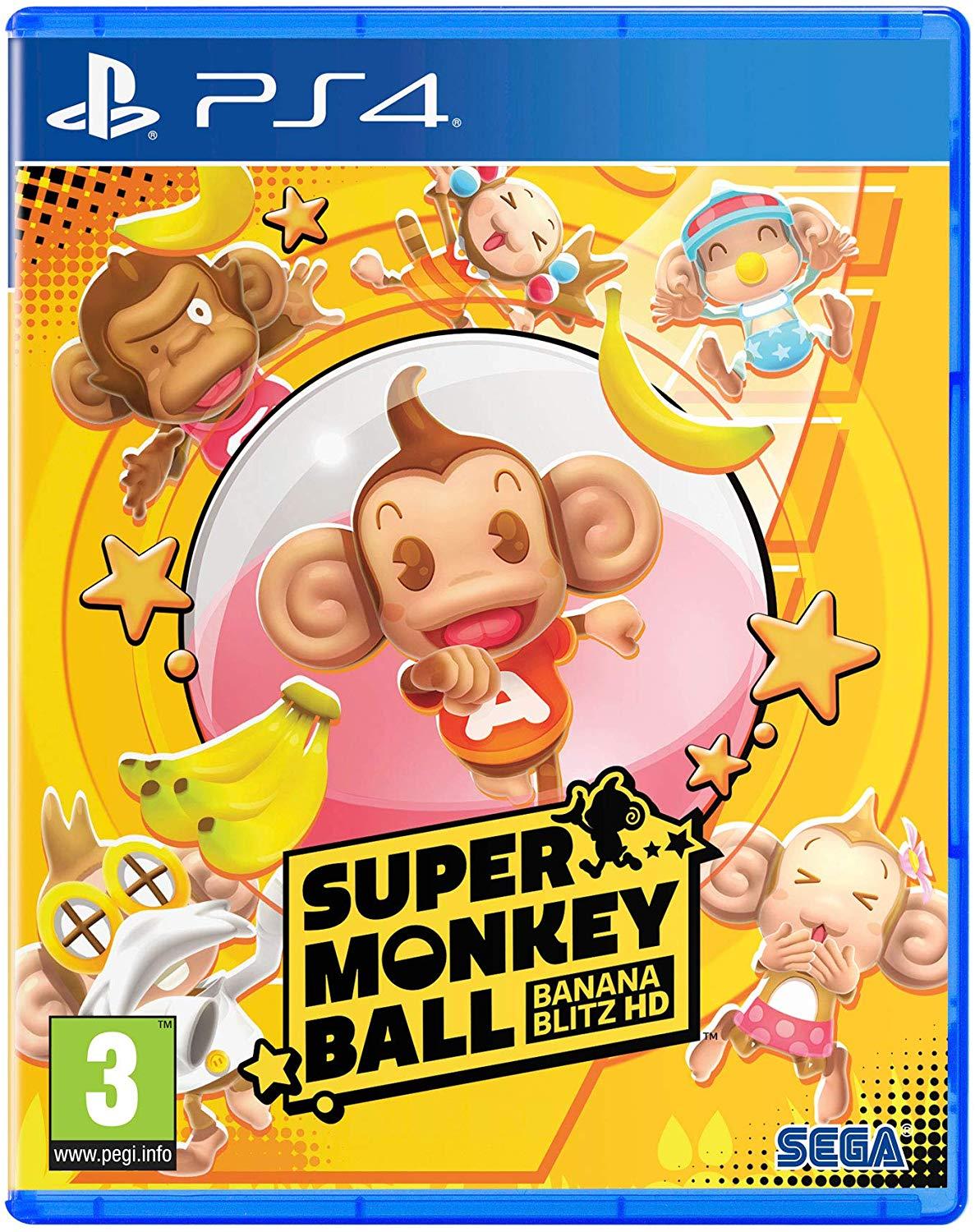 Super Monkey Ball Banan Blitz HD - Gra na PS4 (Kompatybilna z PS5)