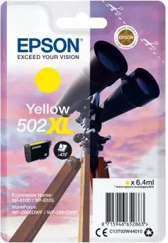 Tusz Epson 502  XL C13T02W44010 Żółty 6,4 ml