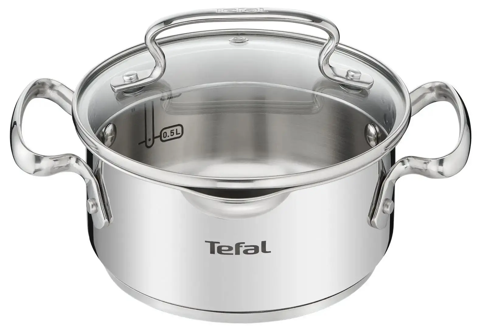 Garnek Tefal Duetto+ G7194355 Indukcja Stal nierdzewna 2l