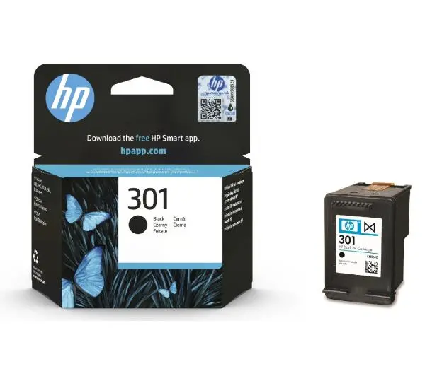HP CH561EE nr 301 Czarny 3 ml