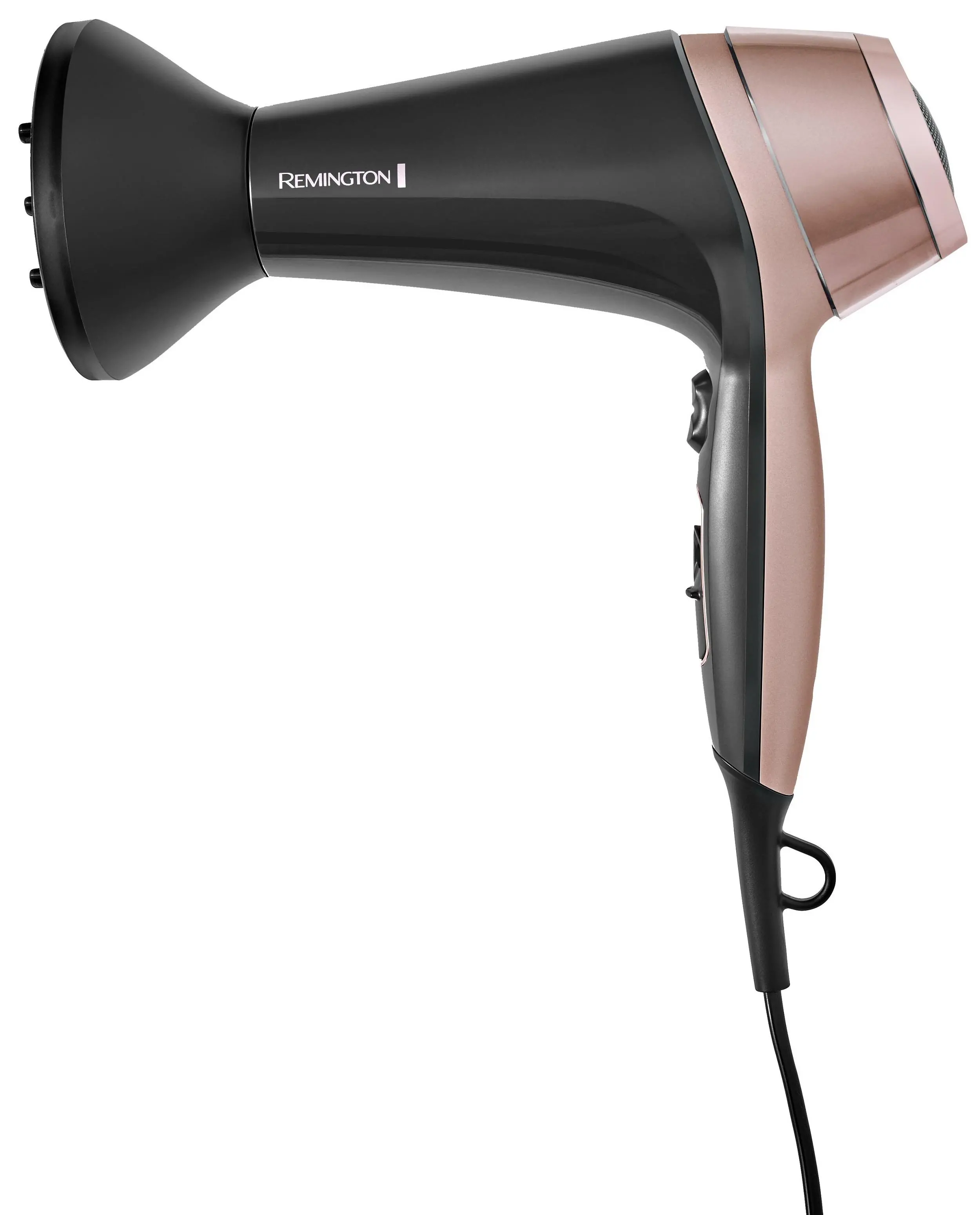 Suszarka do włosów Remington Curl & Straight Confidence Jonizacja Dyfuzor Zimny nawiew 2200W 2 prędkości 3 temperatury