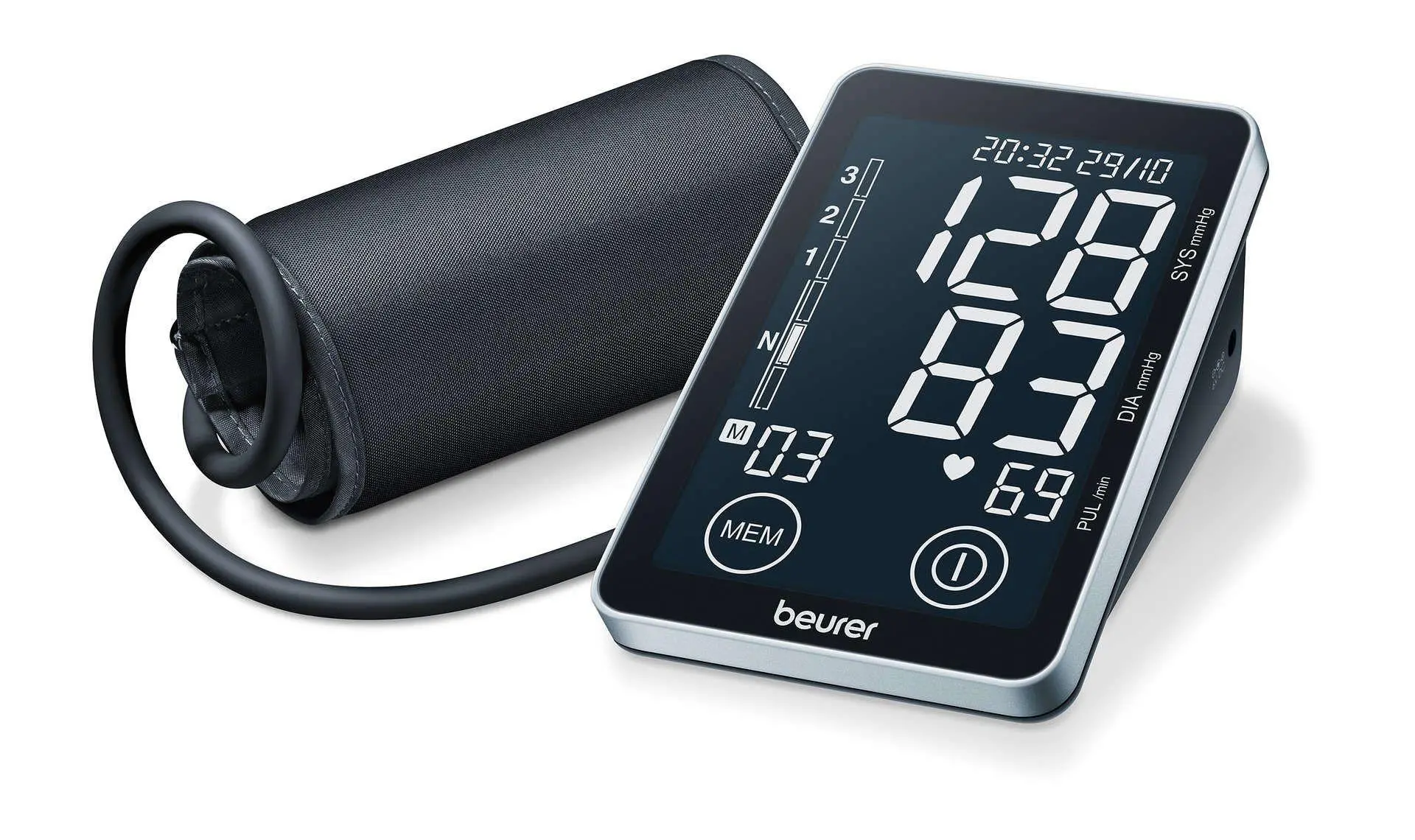 Ciśnieniomierz Beurer BM 58 Wykrywanie arytmii
