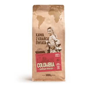 Kawa ziarnista Kawa z Krańca Świata Colombia Supermo Popayan 1kg