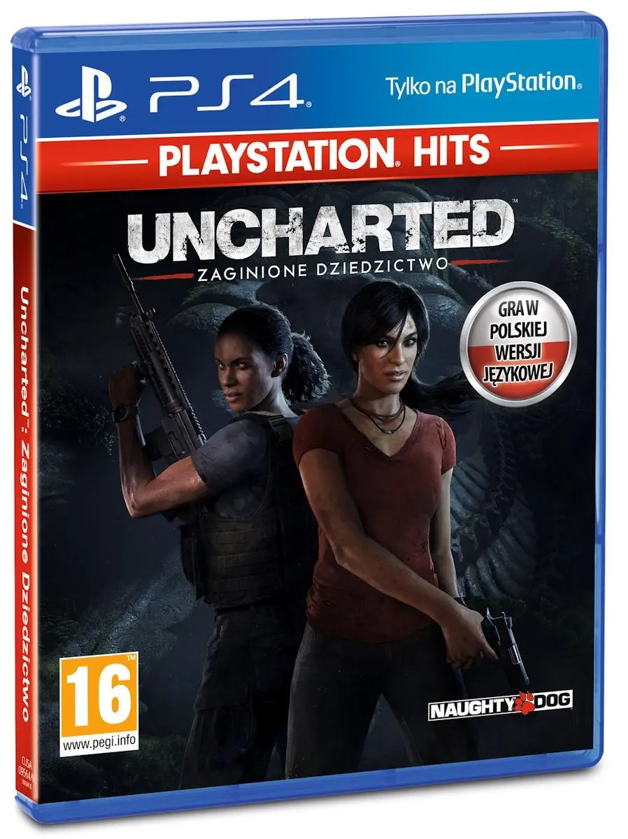 ●Uncharted Grounds Uncharted: Zaginione Dziedzictwo PlayStation Hits Gra na PS4
