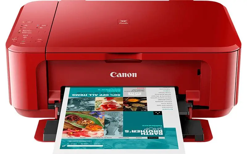 Urządzenie wielofunkcyjne Canon PIXMA MG3650S WiFi  Czerwony