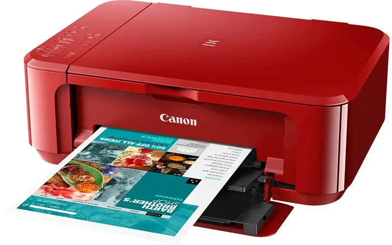 Urządzenie wielofunkcyjne Canon PIXMA MG3650S WiFi  Czerwony