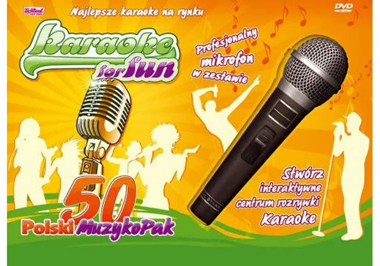 Program Techland Karaoke For Fun MuzykoPak 50 + mikrofon