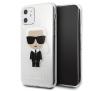 Etui Karl Lagerfeld KLHCN61TPUTRIKSL iPhone 11 (srebrny)