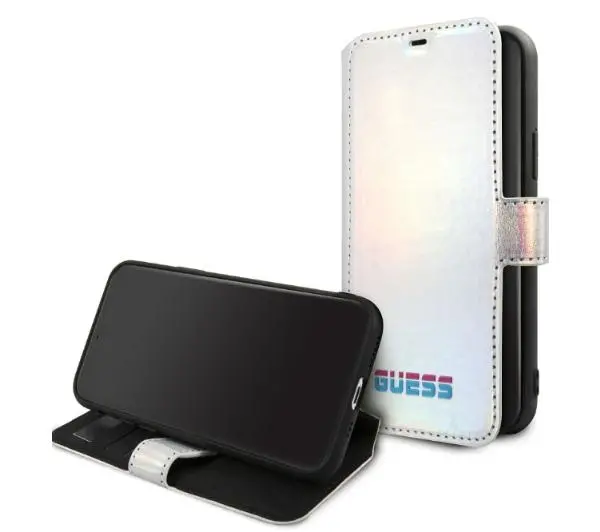 Guess GUFLBKN65BLD do iPhone 11 Pro Max Srebrny