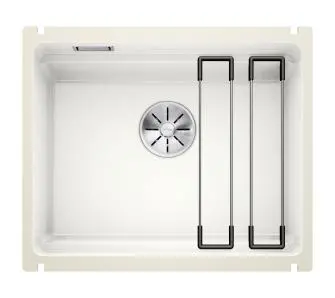 Zlewozmywak Blanco ETAGON 500-U 525149 Ceramiczny Biały