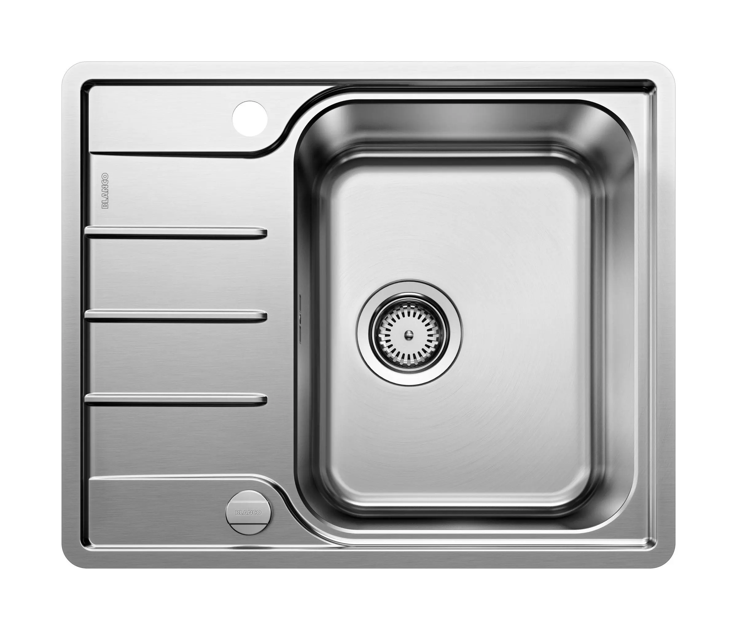 Zlewozmywak Blanco LEMIS 45 S-IF Mini 525114 Stalowy Srebrny