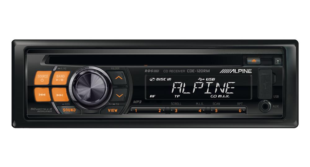 Radioodtwarzacz samochodowy Alpine CDE-120RM