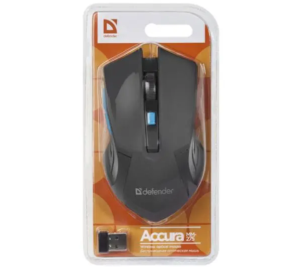 Defender Accura MM-275 Czarno-niebieski