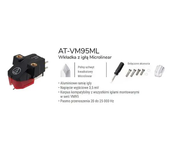 Audio-Technica AT-VM95ML - Kup na Raty - RRSO 0%