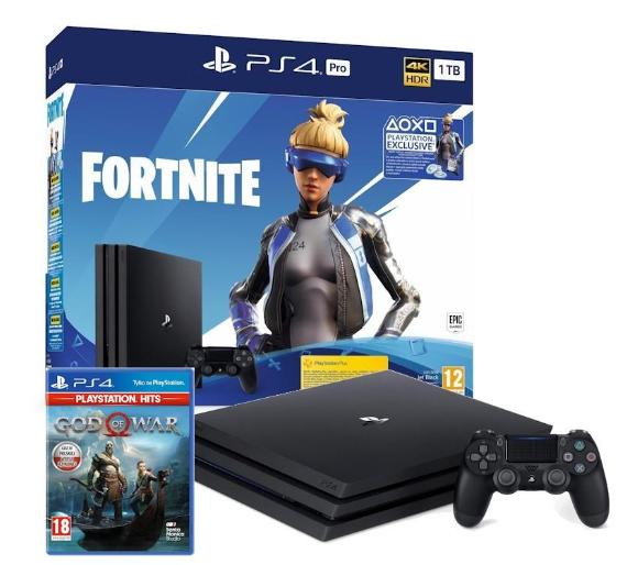 Sony Playstation 4 Pro 1tb Fortnite Neo Versa Bundle God Of War W Sklepie Rtv Euro Agd