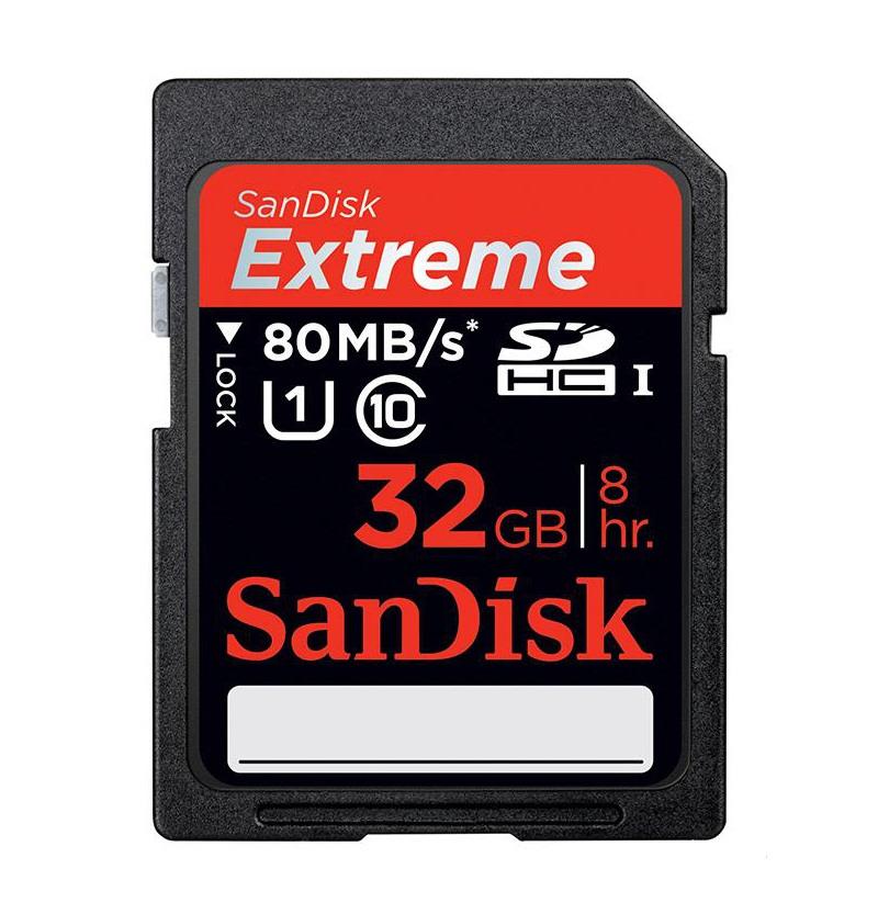 SANDISK Extreme SDHC Class 10 UHS-I 32GB