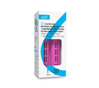 Wkład filtrujący Dafi 2szt. + zakrętka