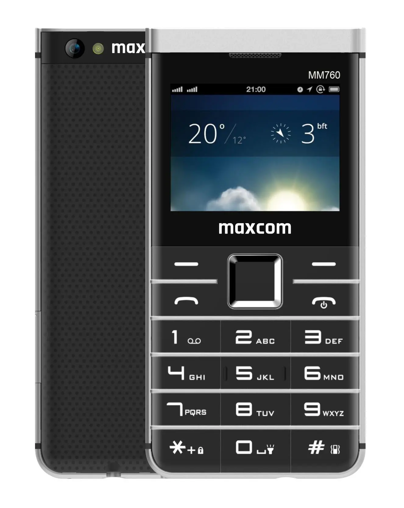 Telefon Maxcom MM760 Czarny - Opinie, Cena - RTV EURO AGD