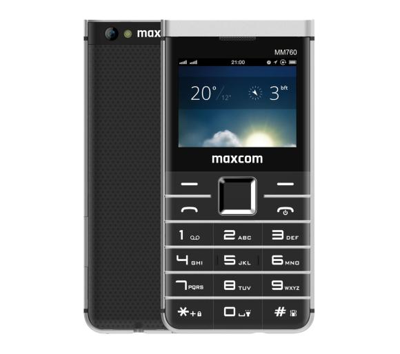 telefon komórkowy Maxcom MM760 (czarny)